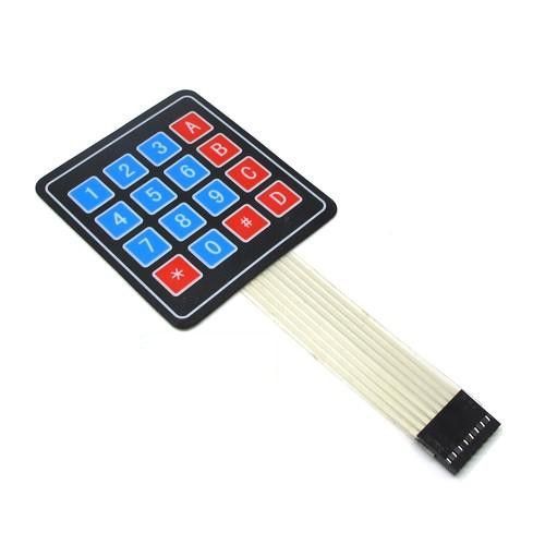 Arduino 4x4 Membran Matrix Keypad 16 buton Tuş Takımı