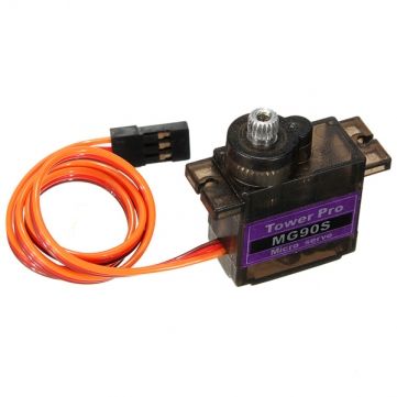 Tower Pro MG90S Servo Motor ve Dişli Seti - 360 Derece