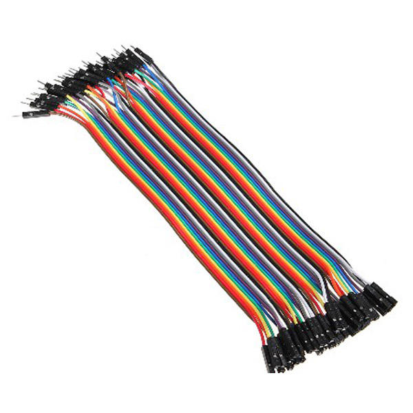 20cm Dupont Jumper Kablo (Erkek-Dişi) 40 adet