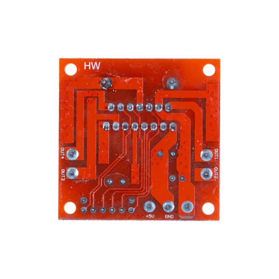 H-Köprülü Mini L298N Çift Motor Sürücüsü (H Bridge Motor Driver)
