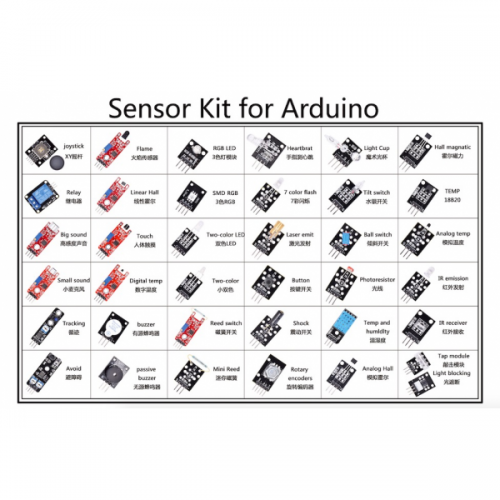 37 Parça Arduino Sensör Kiti