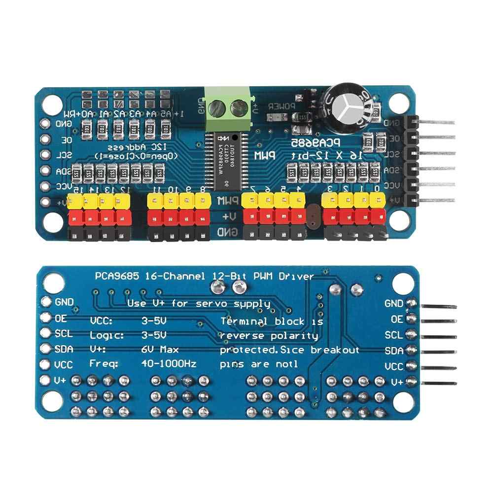 PCA9685 16 Kanal 12bit Pwm - Servo Sürücü