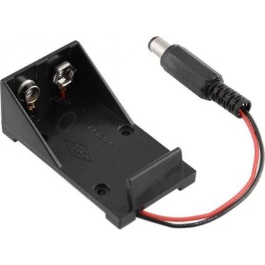 9V Pil Yuvası - Konnektörlü