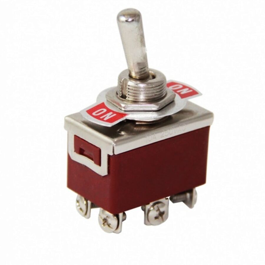 Büyük Toggle Anahtar ON-ON Switch 6P 250V 15A