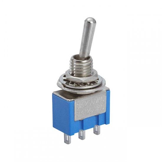 MTS-113 Toggle Switch ON-OFF-ON Yaylı 250V 3A