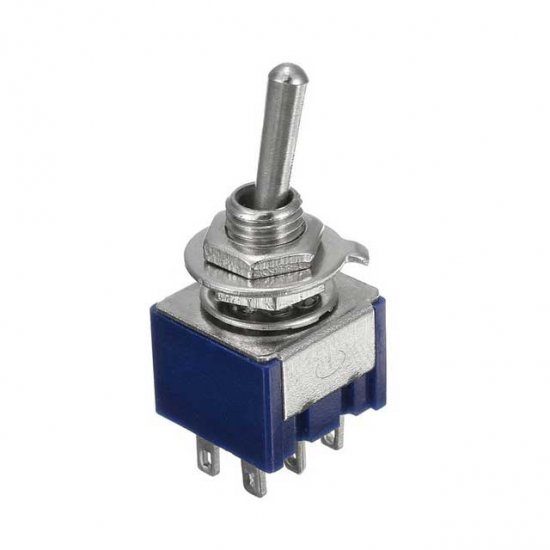 MTS-2 Toggle Anahtar ON-OFF-ON Switch 250V 3A